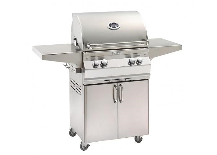 Fire Magic Aurora A430s 24-Inch Propane Gas Freestanding Grill with Analog Thermometer (A430S-7EAP-61)