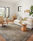 Loloi II Adrian Collection - Traditional Power Loomed Rug in Terracotta (ADR-03)