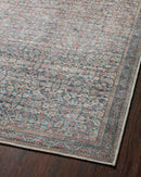 Loloi II Adrian Collection - Traditional Power Loomed Rug in Denim (ADR-04)