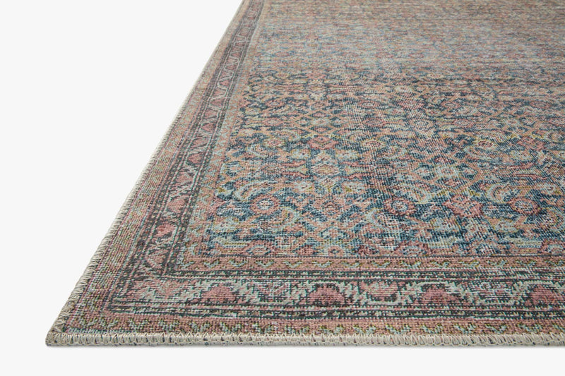 Loloi II Adrian Collection - Traditional Power Loomed Rug in Denim (ADR-04)