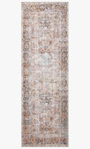 Loloi II Adrian Collection - Traditional Power Loomed Rug in Sunset & Charcoal (ADR-05)