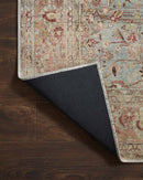 Loloi II Adrian Collection - Traditional Power Loomed Rug in Ocean & Clay (ADR-06)