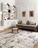 Loloi II Alchemy Collection - - Power Loomed Rug in Silver & Graphite (ALC-04)