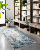 Loloi II Alchemy Collection - - Power Loomed Rug in Denim & Ivory (ALC-05)