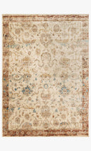 Loloi Anastasia Collection - Transitional Power Loomed Rug in Ant. Ivory & Rust (AF-04)