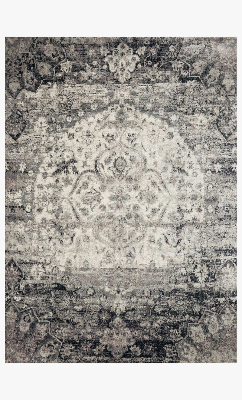 Loloi Anastasia Collection - Transitional Power Loomed Rug in Ink & Ivory (AF-06)