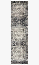 Loloi Anastasia Collection - Transitional Power Loomed Rug in Ink & Ivory (AF-06)