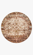 Loloi Anastasia Collection - Transitional Power Loomed Rug in Rust & Ivory (AF-06)
