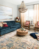 Loloi Anastasia Collection - Transitional Power Loomed Rug in Sand & Lt. Blue (AF-07)