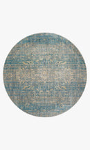 Loloi Anastasia Collection - Transitional Power Loomed Rug in Lt. Blue & Mist (AF-10)