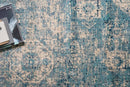 Loloi Anastasia Collection - Transitional Power Loomed Rug in Lt. Blue & Ivory (AF-14)