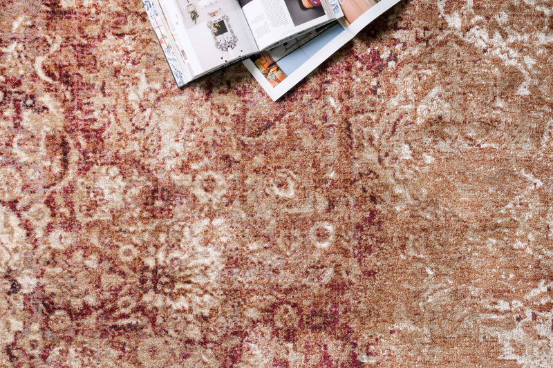 Loloi Anastasia Collection - Transitional Power Loomed Rug in Copper & Ivory (AF-18)
