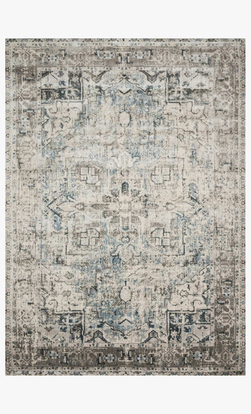 Loloi Anastasia Collection - Transitional Power Loomed Rug in Blue & Slate (AF-20)