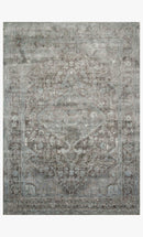 Loloi Anastasia Collection - Transitional Power Loomed Rug in Stone & Blue (AF-22)