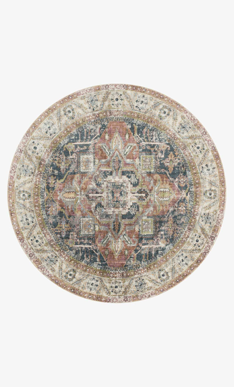 Loloi Anastasia Collection - Transitional Power Loomed Rug in Ivory & Multi (AF-23)