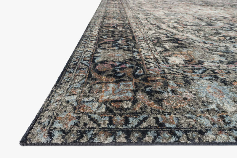 Loloi Anastasia Collection - Transitional Power Loomed Rug in Charcoal & Sunset (AF-24)