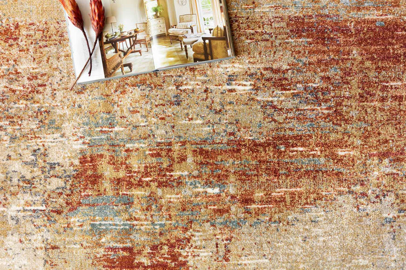 Loloi Augustus Collection - Contemporary Power Loomed Rug in Terracotta (AGS-02)