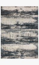 Loloi Augustus Collection - Contemporary Power Loomed Rug in Navy & Stone (AGS-07)