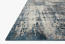 Loloi II Austen Collection - Contemporary Power Loomed Rug in Natural & Ocean (AUS-01)
