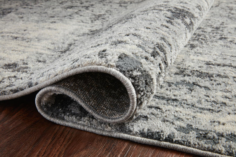 Loloi II Austen Collection - Contemporary Power Loomed Rug in Pebble & Charcoal (AUS-01)