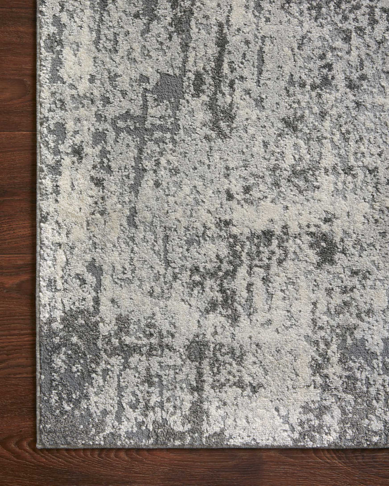 Loloi II Austen Collection - Contemporary Power Loomed Rug in Pebble & Charcoal (AUS-01)