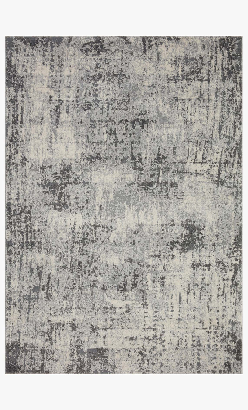 Loloi II Austen Collection - Contemporary Power Loomed Rug in Pebble & Charcoal (AUS-01)