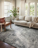 Loloi II Austen Collection - Contemporary Power Loomed Rug in Pebble & Charcoal (AUS-01)