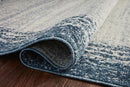 Loloi II Austen Collection - Contemporary Power Loomed Rug in Pebble & Blue (AUS-02)
