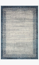 Loloi II Austen Collection - Contemporary Power Loomed Rug in Pebble & Blue (AUS-02)