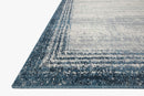 Loloi II Austen Collection - Contemporary Power Loomed Rug in Pebble & Blue (AUS-02)