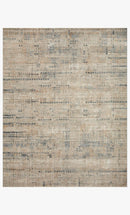 Loloi Axel Collection - Contemporary Power Loomed Rug in Stone & Sky (AXE-01)