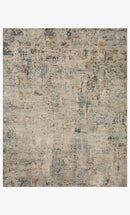 Loloi Axel Collection - Contemporary Power Loomed Rug in Beige & Sky (AXE-03)