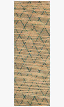 Loloi Beacon Collection - Contemporary Hand Woven Rug in Aqua (BU-03)