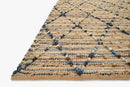 Loloi Beacon Collection - Contemporary Hand Woven Rug in Navy (BU-03)