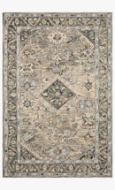 Loloi II Beatty Collection - Traditional Hooked Rug in Sky (BEA-02)