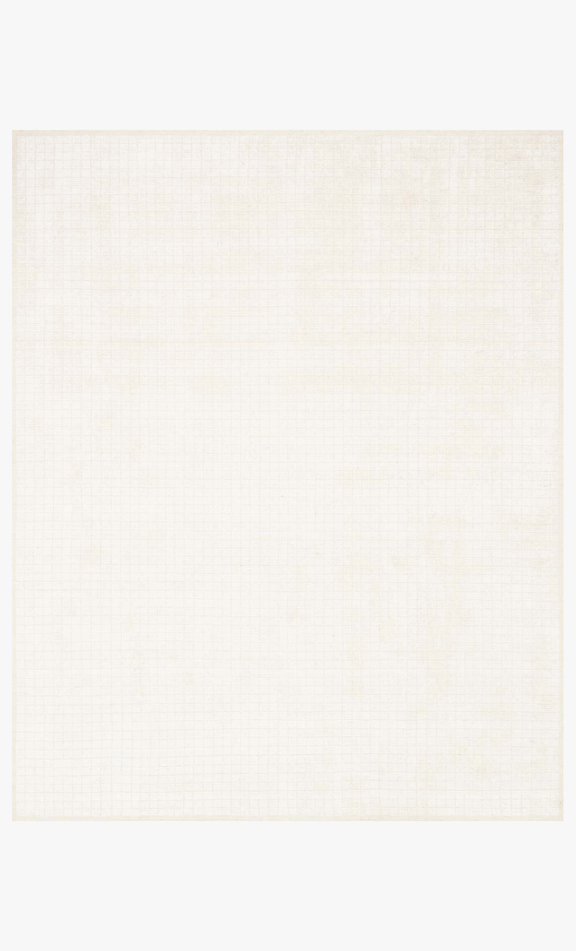 Hand-loomed contemporary rug, ivory with subtle woven texture