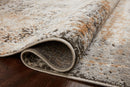 Loloi II Bianca Collection - Contemporary Power Loomed Rug in Stone & Gold (BIA-01)