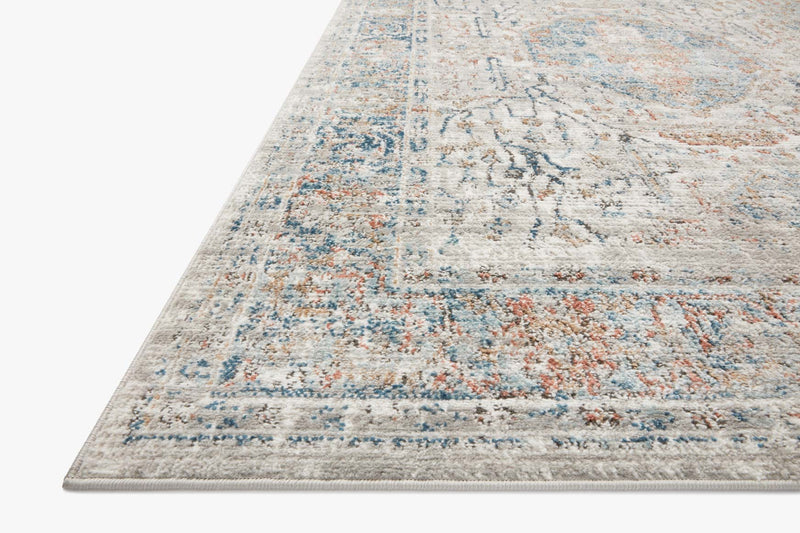 Loloi II Bianca Collection - Contemporary Power Loomed Rug in Stone & Multi (BIA-02)