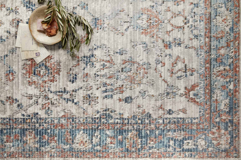 Loloi II Bianca Collection - Contemporary Power Loomed Rug in Dove (BIA-05)