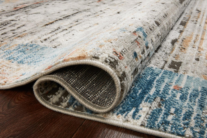 Loloi II Bianca Collection - Contemporary Power Loomed Rug in Ash (BIA-07)