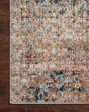 Loloi II Bianca Collection - Contemporary Power Loomed Rug in Ocean & Spice (BIA-09)