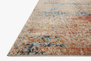 Loloi II Bianca Collection - Contemporary Power Loomed Rug in Ocean & Spice (BIA-09)