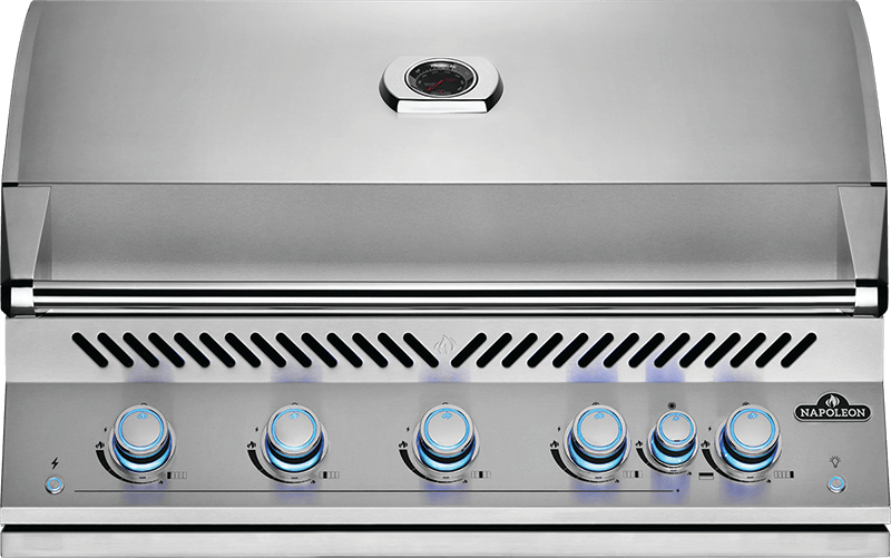 Napoleon 38-Inch 700 Series 38 RB Built-In Natural Gas Grill with Infrared Rear Burner in Stainless Steel (BIG38RBNSS)
