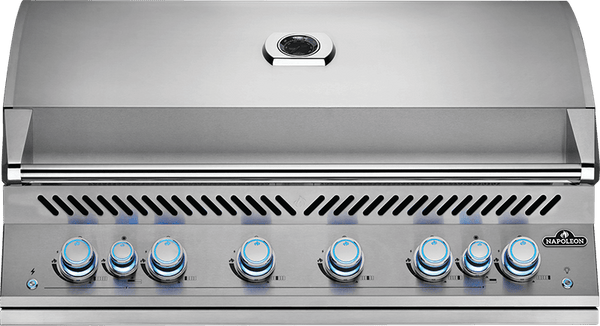 Napoleon 44-Inch 700 Series 44 RB Built-In Natural Gas Grill with Dual Infrared Rear Burners in Stainless Steel (BIG44RBNSS)