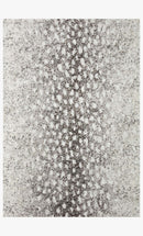 Loloi II Bliss Shag Collection - Shags Power Loomed Rug in Grey & White (BLS-01)