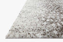 Loloi II Bliss Shag Collection - Shags Power Loomed Rug in Grey & White (BLS-01)