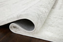 Loloi II Bliss Shag Collection - Shags Power Loomed Rug in White & Grey (BLS-02)