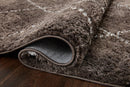 Loloi II Bliss Shag Collection - Shags Power Loomed Rug in Bark & Grey (BLS-04)