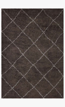 Loloi II Bliss Shag Collection - Shags Power Loomed Rug in Bark & Grey (BLS-04)