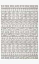 Loloi II Bliss Shag Collection - Shags Power Loomed Rug in Grey & White (BLS-05)